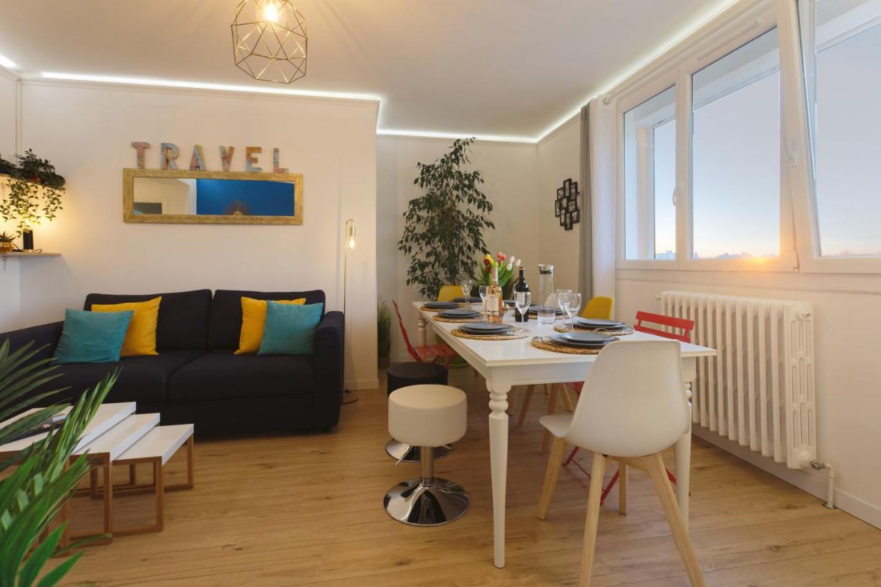 Smile Home: Panoramic Views & Sunny Terrace Oasis Montpellier Exterior photo